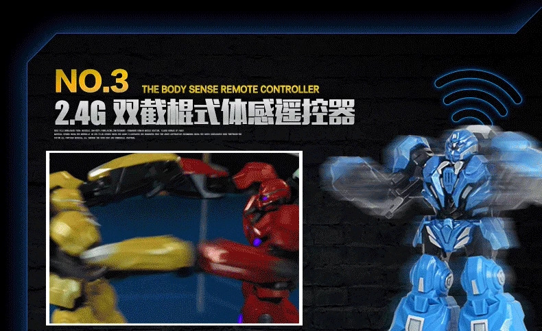 Sắt armor steel boxing cảm giác điều khiển từ xa trận robot lớn sạc cặp chiến đấu chiến đấu cha mẹ và con tương tác đồ chơi thông minh đồ chơi trẻ con