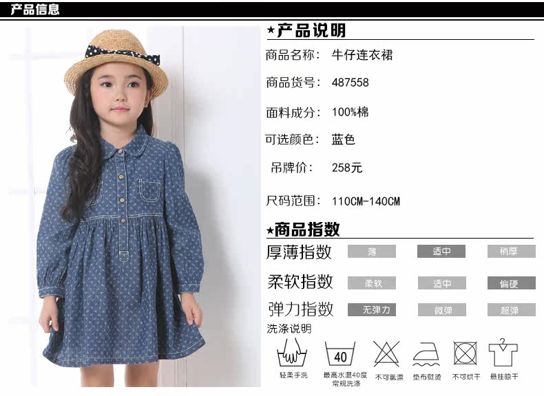 Robe enfant en toile - Ref 2045070 Image 8