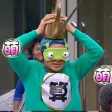 Творческая маска для глаз, сон, забавная индивидуальность, смешная, милая мультипликация мужчина и женщина, бегущие мужчины, обновляют затенение спящего животного