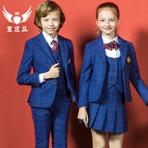 Primary school uniforms Spring and autumn clothing childrens school uniforms kindergarten uniforms for boys boys suits suit suits piano performances