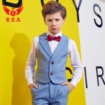 Childrens dress Boy flower girl suit Dress suit Catwalk host performance suit CUHK childrens piano performance suit
