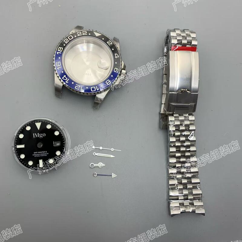 Assembled Watch Stainless Steel Case Suitable for Matching with 2836-2 3285 Movement Automatic Mechanical Watch Case Accessories