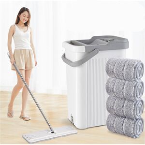 【家适杰旗舰店】懒人免手洗拖把桶套装