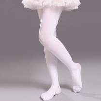 Childrens pantyhose summer dancing socks thin stockings white leggings spring and autumn special girls dance socks