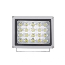 LED white light monitoring fill light 24V camera monitoring auxiliary light automatic night vision license plate fill light 20 lights