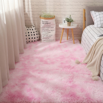 Princess room carpet bedroom full of living room bedside girl heart pink bed mat can sleep and sit on the floor mat