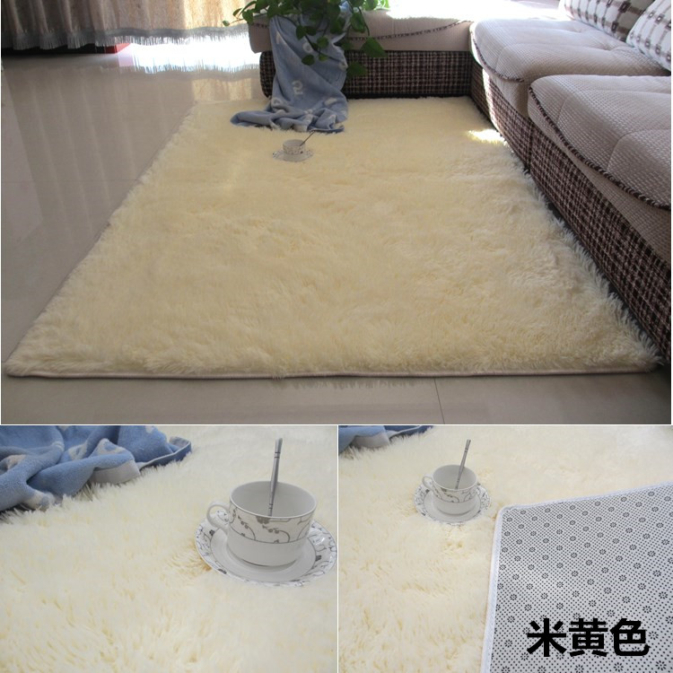 Dày màu xám sang trọng mạng thảm đỏ phòng khách bàn cà phê đầy đủ giường ngủ dễ thương nhà biên giới hình chữ nhật pad - Thảm sàn thảm nhựa chống trơn