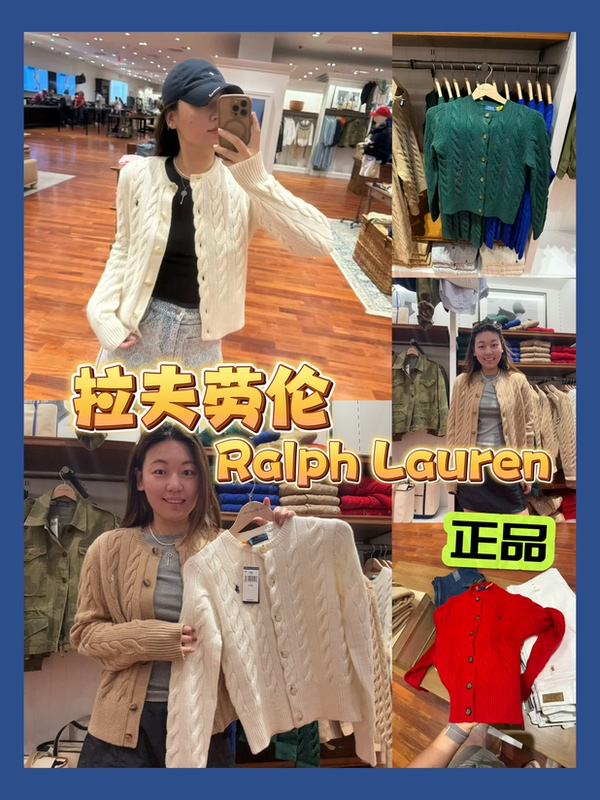 Wendy's American Purchasing Agent for Authentic Ralph Lauren Cardigan Sweaters, Sourced from Outlet Stores Wendy's American Purchasing Agent for Authentic Ralph Lauren Cardigan Sweaters, Sourced from Outlet Stores