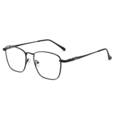 Большой рамный квадратный титановый металлический каркас глаз мужская зеркальная рама самка японская версия прилив с миопийскими очками той же модели 8813