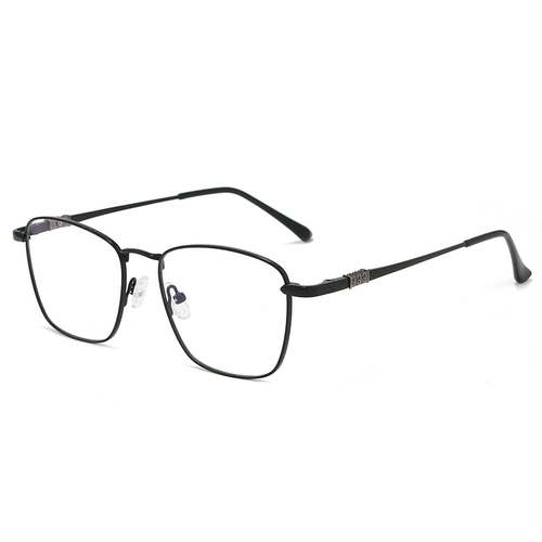 Большой рамный квадратный титановый металлический каркас глаз мужская зеркальная рама самка японская версия прилив с миопийскими очками той же модели 8813