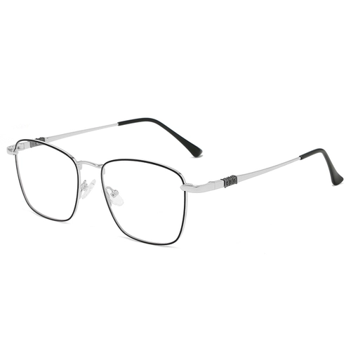 Большой рамный квадратный титановый металлический каркас глаз мужская зеркальная рама самка японская версия прилив с миопийскими очками той же модели 8813