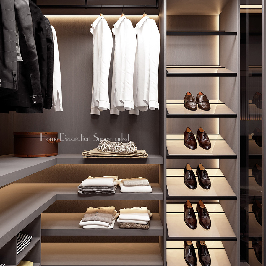 Model room cloakroom clotheroom soft swing piece men's shoes business leisure men shoes shoes shoot display jewelry
