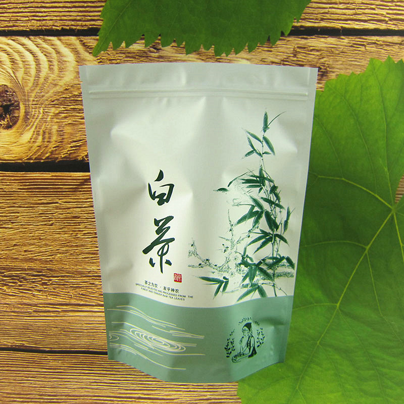Half a Pound 0.5kg White Tea Packaging Bag, Thickened Anji Jing'An Zixi Fuding White Tea Universal Self-Sealing Moisture-Proof Tea Bag Half a Pound 0.5kg White Tea Packaging Bag, Thickened Anji Jing'An Zixi Fuding White Tea Universal Self-Sealing Moisture-Proof Tea Bag