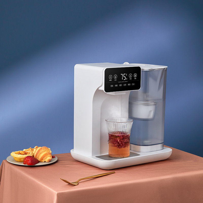 Jimi desktop household instant hot water dispenser with filter element filter kettle mini quick heat office portable electric kettle D1