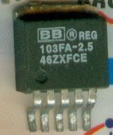 Original imported disassembly machine original word REG103FA-2 5 REG103FA BB TO-263 patch test good hair