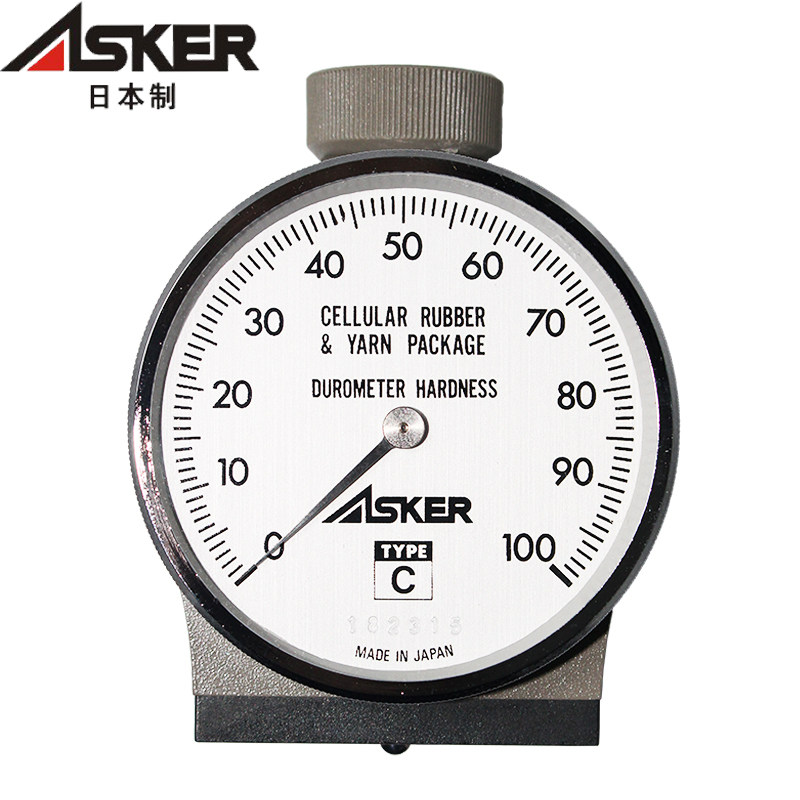 Original Japan ASKER C-type rubber hardness tester Imported hardness meter C-type shore hardness instrument