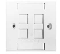 AMP ampkamp 4-port panel four-port flat panel 1859053-1 four-hole panel spot empty board