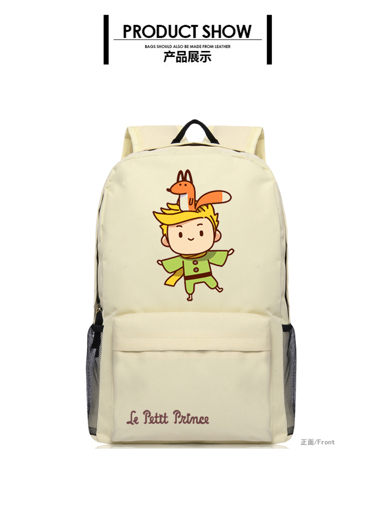 Little hoàng tử túi khoảng hai nhân dân tệ sáng tạo anime ba lô túi đeo vai hoạt hình dễ thương ảnh sticker buồn