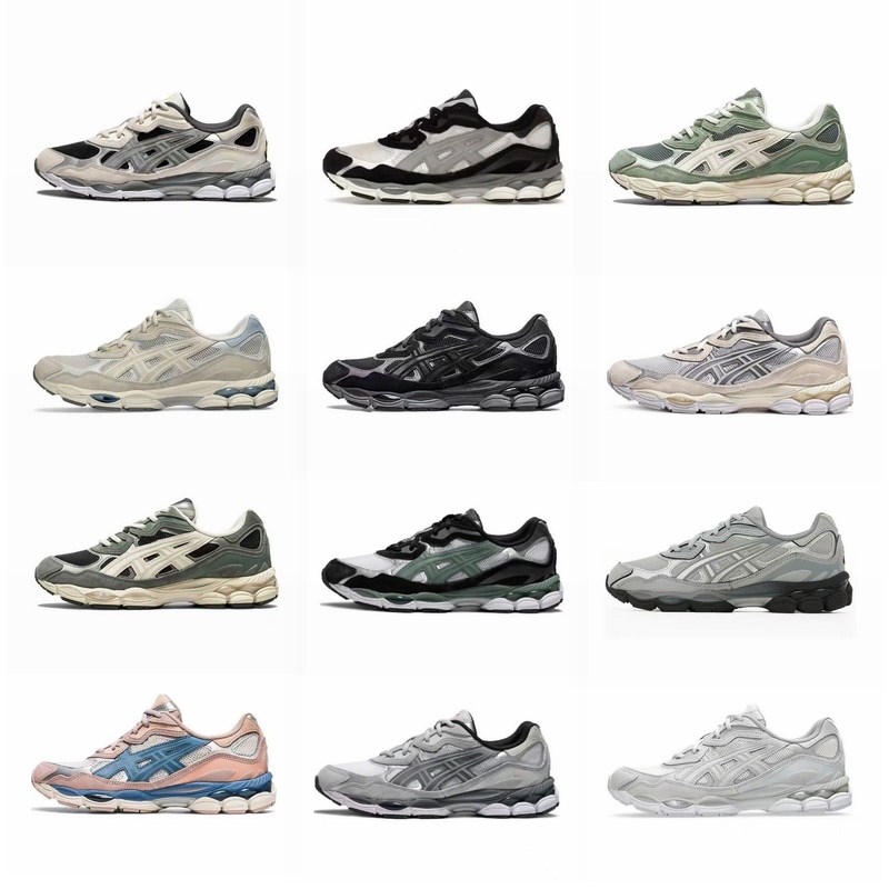 In-Stock Arthur Style Gel-Nyc Retro Running Shoes, Non-Slip Mesh Upper, Unisex Dad Shoes, Versatile Casual Sports Shoes