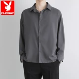 Playboy, рубашка, осенняя летняя куртка для отдыха, короткий рукав, модель весна/осень 2021 года