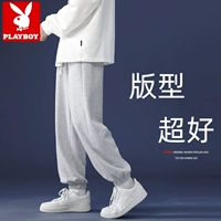 Playboy, мужские летние демисезонные трендовые универсальные штаны для отдыха