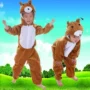 Trang phục gấu Gấu nâu trẻ em người lớn biểu diễn trang phục trẻ em chơi trang phục gấu động vật trang phục múa quần áo trẻ em đẹp