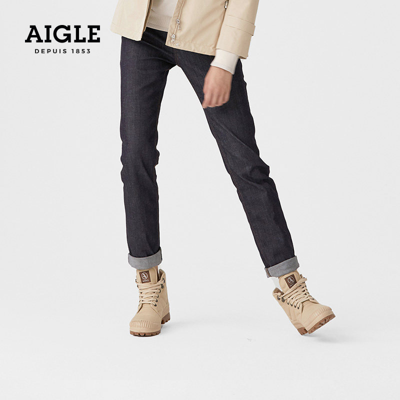 aigle canvas boots