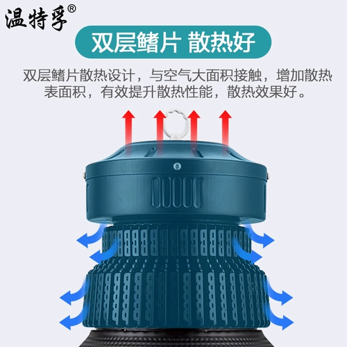 Светодиодная промышленная шахтерская лампа, люстра, светильник, высокая мощность