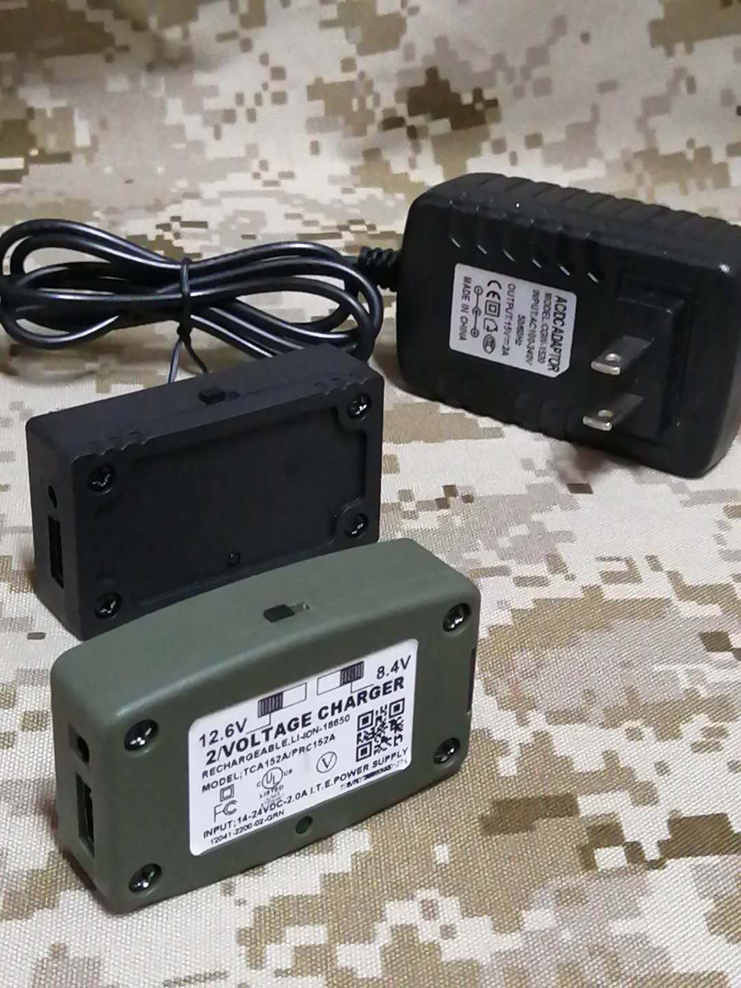 PRC152A PRC148 High Efficiency Dual Purpose Charger (8.4VDC 12.6VDC)
