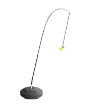 Badminton single training device rebound self-playing sparring device childrens indoor badminton practice artifact for one person
