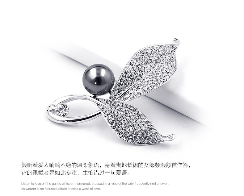 Broche femme en Nacre - Ref 1172458 Image 17