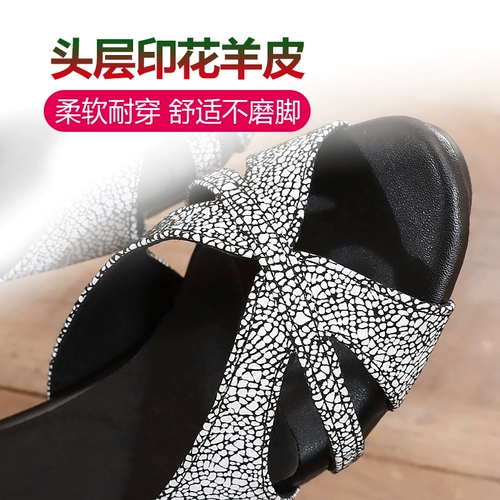 Подлинные танцевальные туфли Leisin Tance Женщины взрослые профессиональные мягкие базовые танце