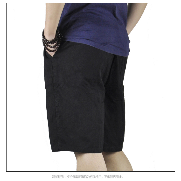 Mùa hè mỏng phần lớn kích thước lỏng dụng cụ quần short nam cộng với phân bón XL thể thao và giải trí năm điểm quần quần béo quần short kaki nam