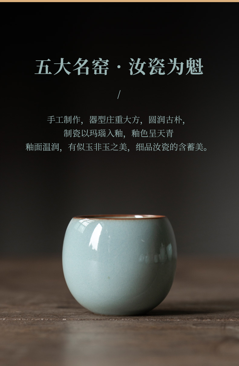 Ultimately responds to your high - end up sample tea cup ceramic cups household kung fu tea set on your porcelain masters cup single CPU