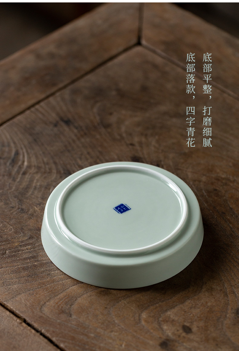 Ultimately responds to high - end glair pot bearing household jingdezhen retro Japanese ceramic tea set contracted dry terms tray of the teapot