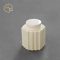 Drinking secret color glaze portable tea cans empty cans retro ceramic tea storage cans tea boxes