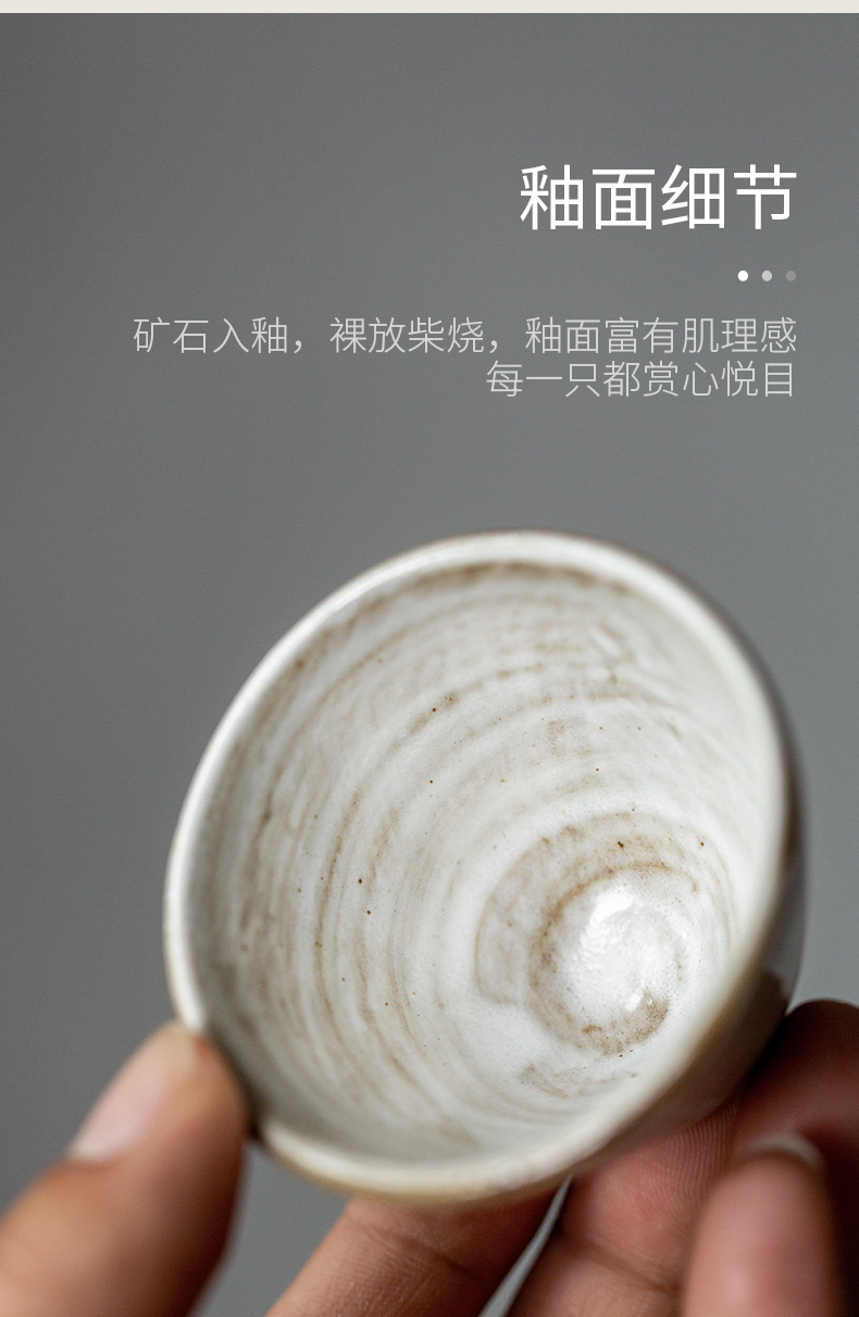 Ceramic sample tea cup to restore ancient ways household tea drinks per single CPU personal cup master cup hands for a bowl of tea light cup