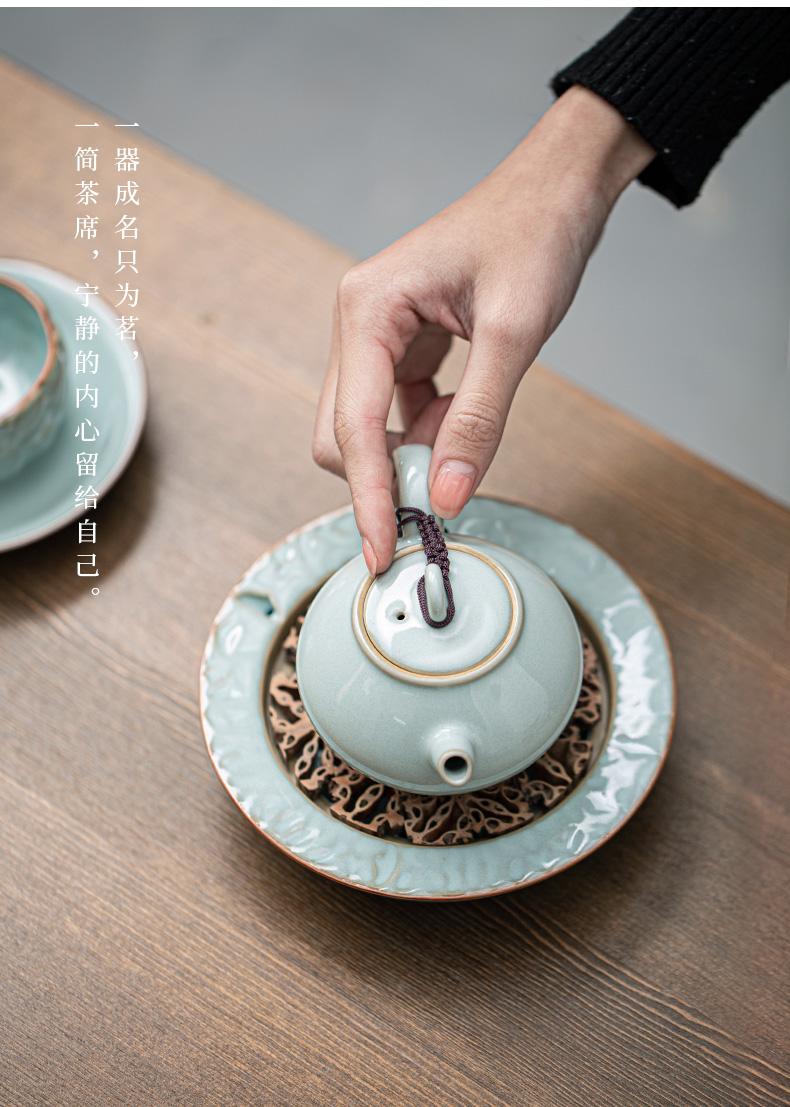 Ultimately responds to up slicing can keep little teapot individual contracted ceramic kung fu tea set the antique teapot single pot of masterpieces