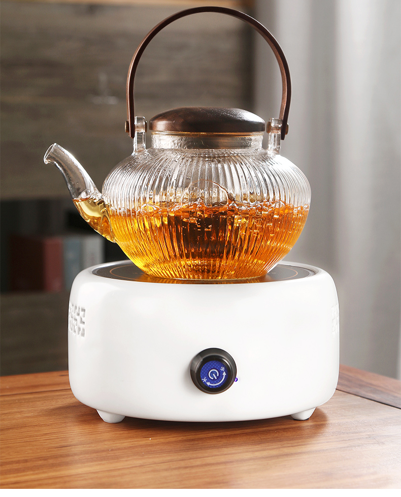 Ultimately responds to suit glass tea kettle teapot tea stove household girder pot of intelligent electric TaoLu special - purpose boiled tea