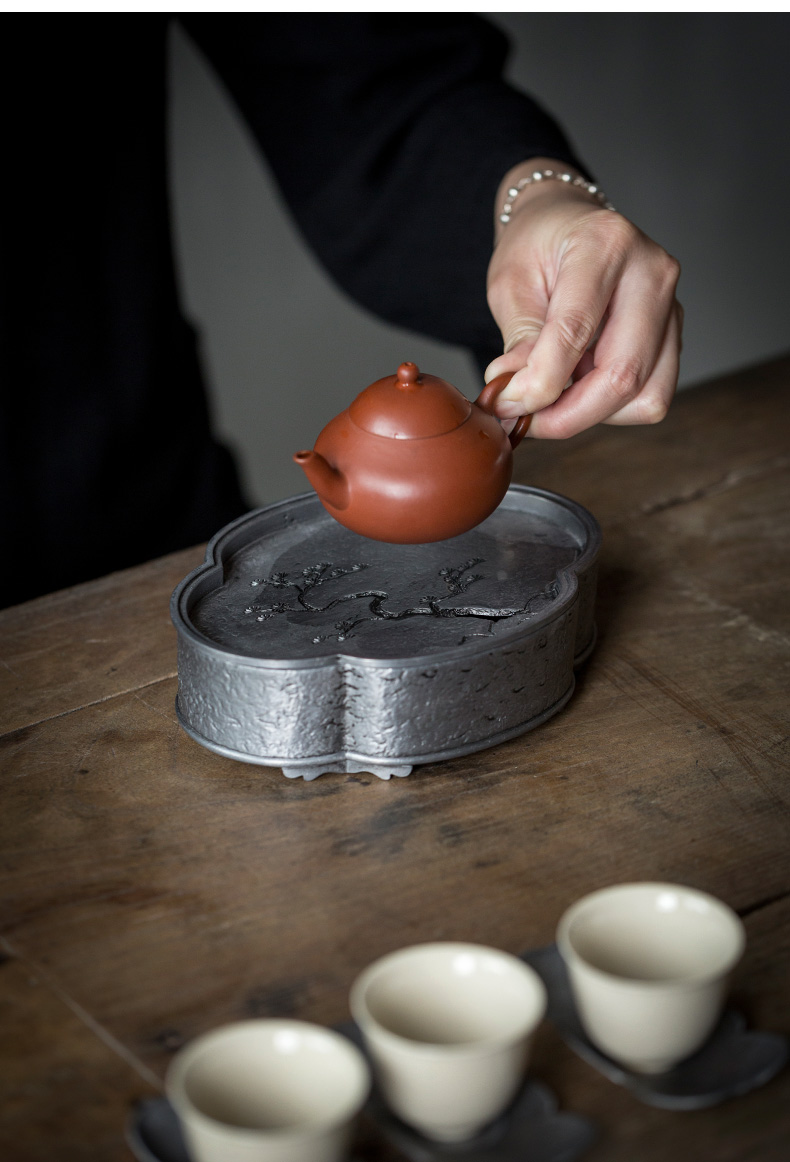 Ultimately responds to restore ancient ways work mercifully small Japanese have pot holder for tea tray of household water pure old tin tea sets are it