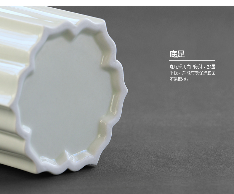 Ultimately responds to secret glaze with caddy fixings retro jingdezhen ceramic mini sealed as cans of coarse pottery tea pot of tea boxes