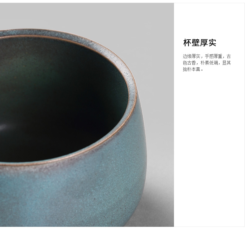 Tea drinking to creative ceramic water jar size coarse TaoJianShui bath Japanese dross barrels of household zen restoring ancient ways