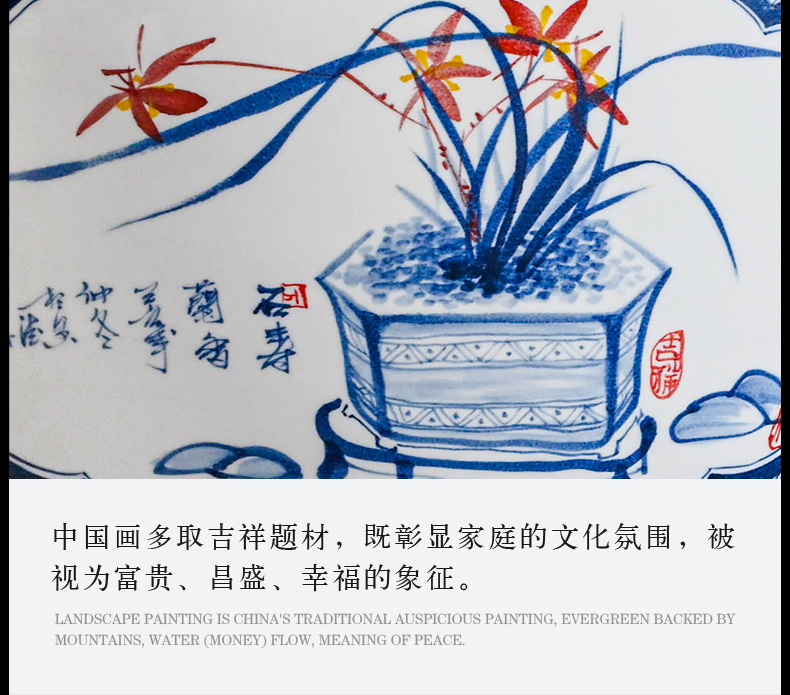 Jingdezhen ceramic aquarium fish tank to cylinder yard extra large water lily lotus is suing koi fish