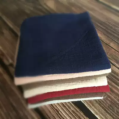Double-layer cotton linen absorbent cloth tea mat tea cloth Japanese kung fu tea ceremony zero with tea aesthetic cotton tea towel square towel