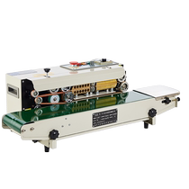 鑫凯驰FR-770型高速版自动封口机商用全自动连续封口机铝箔袋塑料袋薄膜包装机月饼封口机 茶叶 口罩封口机