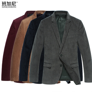 【班加尼旗舰店】男士休闲西装小西服