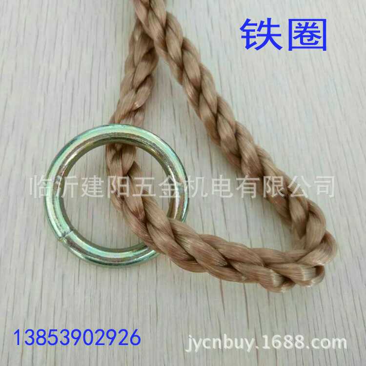 Iron ring ring color zinc plated processing custom tarpaulin rope net decorative supplies Stair fence greenhouse vent maintenance