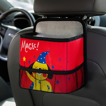 车载垃圾桶汽车内用后排挂式车用收纳箱置物