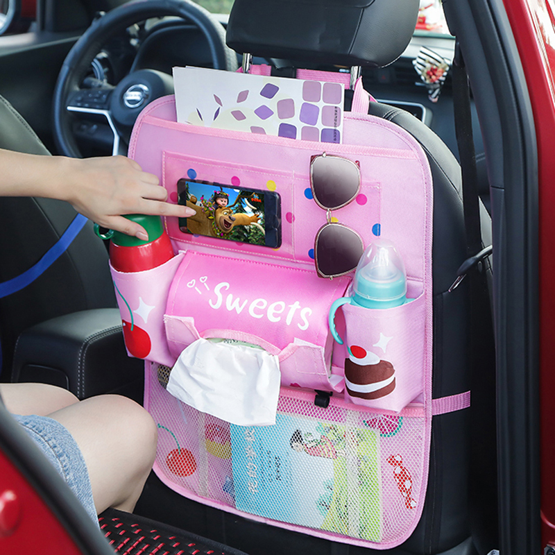 Multifunctional seat back in car Back to bag Car Backrest Hanging Bag On-board Chair Storage Bag supplies
