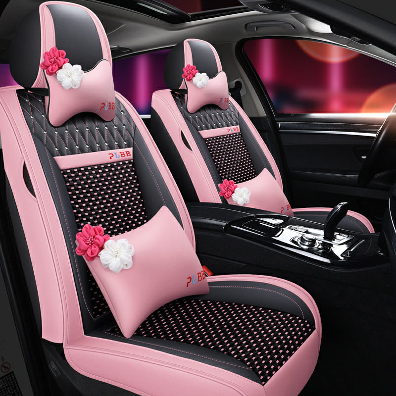 Four Seasons General Motors seat cover cute ladies special car SUV off-road vehicle ice silk summer all-inclusive cushion